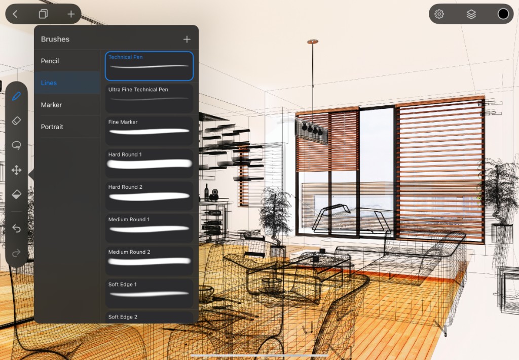 Sketchflow App Interface Preview